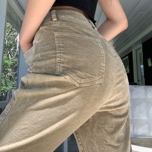 beige corduroy pants